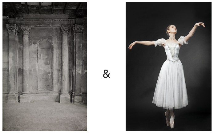 Composite/montage illustration elements for the "Giselle, Revenantl" composite/montage by Michael Maersch