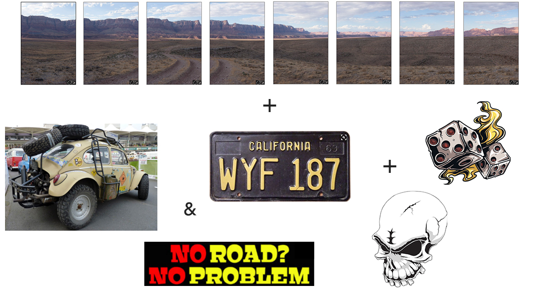 Composite/montage illustration elements for the "Sangreal-Holy Grail" composite/montage by Michael Maersch