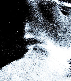 Minotaur, a silkscreen print by Michael Maersch