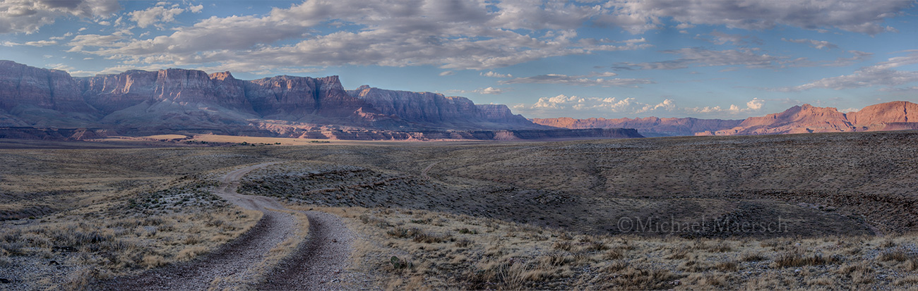 the vermilion cliffs by michael maersch